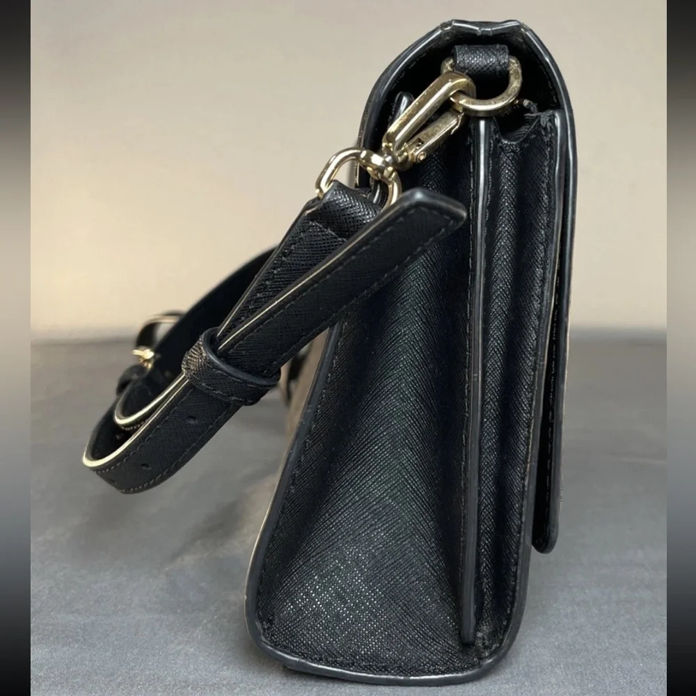 TORY BURCH Emerson Combo Chelsea Crossbody in‎ Black